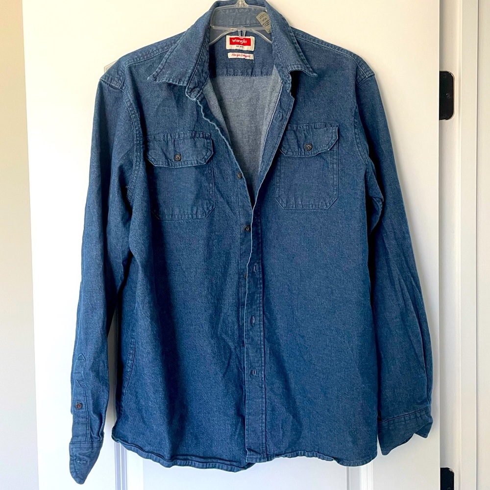 LIGHT JEAN JACKET🔥✅ WRANGLER FLEX FOR COMFORT SPRING/SUMMER JACKET.